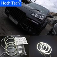 Hochitech สำหรับปอร์เช่คาเยนน์2007 2009สีขาว Smd สว่างพิเศษไฟ Led 2600lm Drl การวิ่งเวลากลางวันชุดแหวนทรงกลด12V