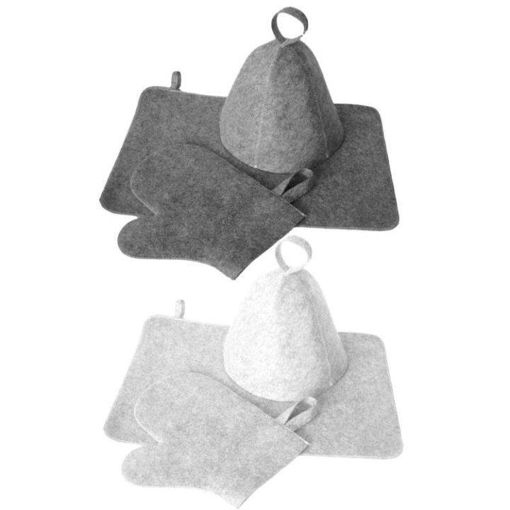 Sauna Hat Sauna Mat Set Sauna Hat Unisex Overheating Avoided Sauna Hat