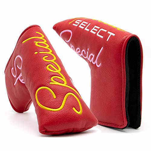 Golf Putter Headcovers Custom Premium Leather Golf Blade Putter Head