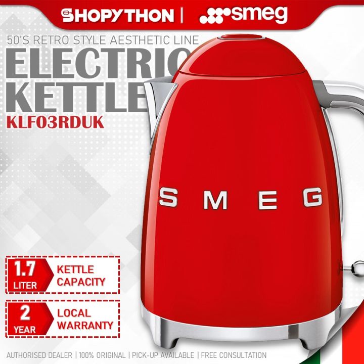 SMEG '50s Retro-Style 1.7-Liter Electric Kettle 