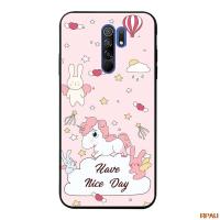 RPAU สำหรับ Xiaomi Redmi 9 HMHD ซิลิคอนนุ่มรูปแบบเคสโทรศัพท์เคส TPU