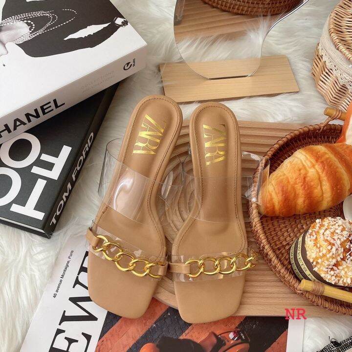 รองเท้าส้นสูง-พร้อมส่ง-size-36-40-eu-น้ำตาล-ขาว-รองเท้าแตะแฟชั่นผู้หญิง-รองเท้าส้นสูงผู้หญิง-นุ่ม-น้ำหนักเบา-ใส่สบาย-ภาพจากสินค้าจริง