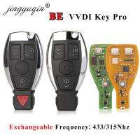 Jingyuqin VDI เป็นกุญแจโปรสำหรับ Benz V1.5 PCB คีย์ปรับปรุงรุ่นอาร์ตคีย์สามารถแลกเปลี่ยน315/433Mhz MB BGA