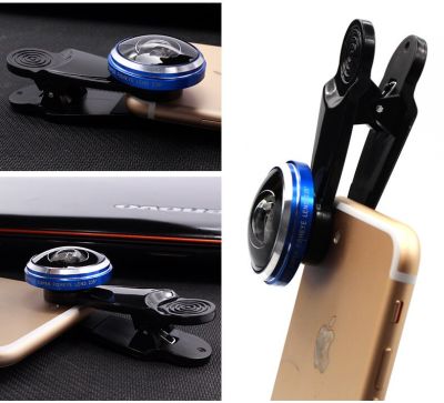 Fish Eye Phone Lens 235 Degree Wide Angle Universal Clip For iPhone 13 Pro Max Samsung Xiaomi Huawei Mobile Phone LensesTH