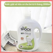 Dr. Spock Organics 2000ml - Nước giặt xả nguồn gốc thiên nhiên an toàn cho bé trên 6 tháng tuổi