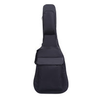 Scione 43นิ้ว Oxford Case สำหรับกีตาร์พร้อมสายคู่6MM Cotton Padded Guitar Backpack