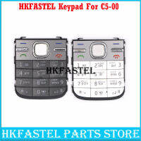 Hkfastel คุณภาพสูงสำหรับ C5 Nokia C5-00โทรศัพท์มือถือที่อยู่อาศัยภาษาอังกฤษหรือรัสเซียที่ครอบแป้นพิมพ์เคสคีย์บอร์ด