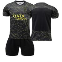 ™☊❐  2223 Paris third away kit had 7 in 10 omar 30 messi jersey soccer uniform