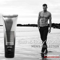 GRAPHITE By Bath&amp;Body Works Men’s Collection Pour Homme Body Cream 226g ครีมน้ำหอมบำรุงผิวกายสำหรับผู้ชายกลิ่นหอมสุดพิเศษรับประกันของแท้จากช็อปพร้อมส่ง