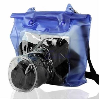 กระเป๋าเคสเคสสำหรับถ่ายรูปใต้น้ำกล้อง SLR กล้อง DSLR กันน้ำ1ชิ้นสำหรับ Canon สำหรับ Nikon