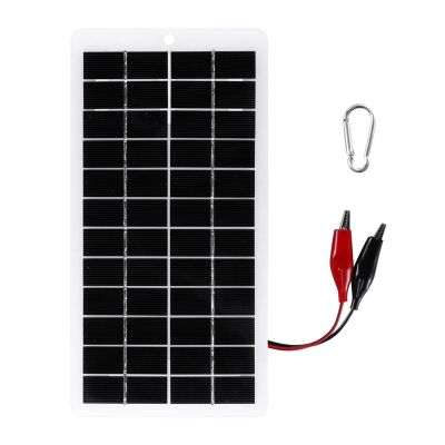 5W 12V Solar Panel Polysilicon Panels Outdoor Solar Battery Charger Portable Solar Panel for Chargers