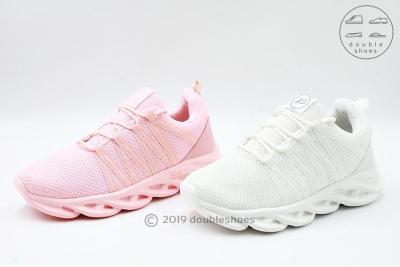 รองเท้าวิ่ง รองเท้าผ้าใบหญิง BINSIN By BAOJI รุ่น BNS716(สีขาว ชมพู) ไซส์ 37-41