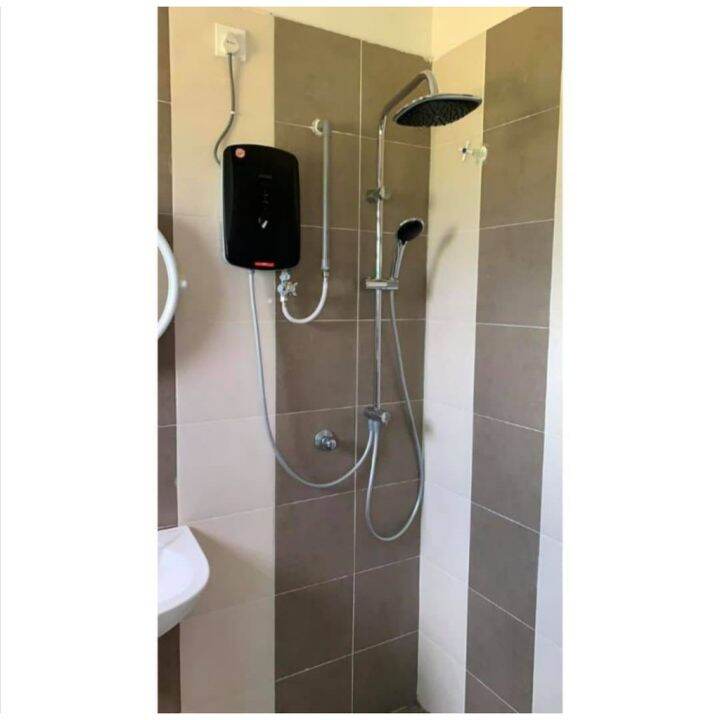 MY WholeSale HOT RAIN SHOWER HEATER PUMP JOVEN SL30 (RS) SILENT PUMP water  heater black INSTANT PANCURAN HUJAN MANDIAN AIR PANAS 热水器 | Lazada