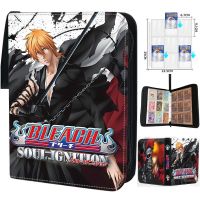 BLEACH Card Holder Album Cartoon Movie Anime Game Card Book Portable Case Can Hold 400pcs-900pcs Cards Zipper Binder Folder