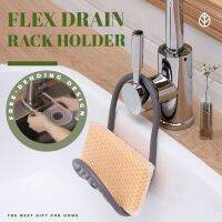 Flex Bendable Sink Drain Rack Holder Kitchen dishwashing sponge rack Bathroom faucet storage Soap dish drain Hanging basket