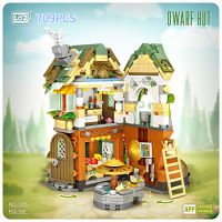 ✗♚◆ LOZ MINI Blocks Forest Cabin/dwarf Hub Street Views Pressure relief/Folding/ Building Blocks Toys For Children Gifts