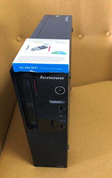Lenovo ThinkCentre Edge72 (used) Tower PC i5-3470S 2.90GHz 8GB RAM. new  256GB SSD HDD. DVDRW. Windows 10 Professional Lazada Singapore