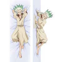 หมอนอะนิเมะ Dakimakura Dr. STONE Ishigami Senkuu ร่างกายโยนหมอนสองด้าน