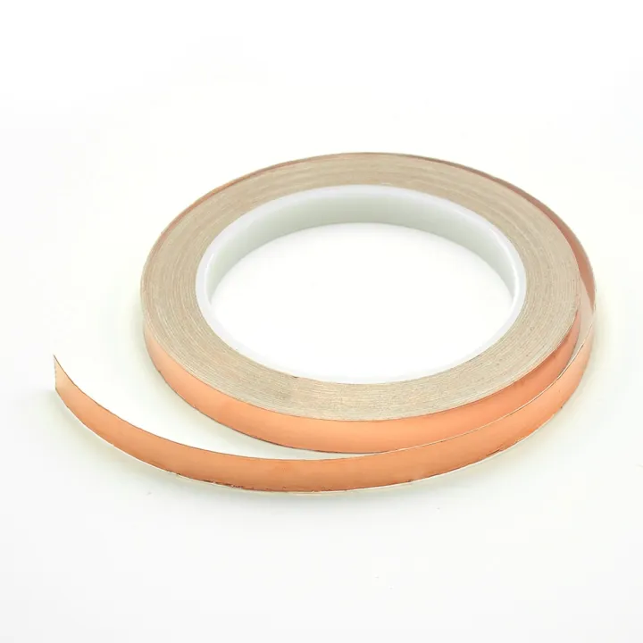 20-meters-single-side-conductive-copper-foil-tape-strip-adhesive-emi-shielding-heat-resist-tape-2mm-3mm-4mm-5mm-6mm-8mm-10mm