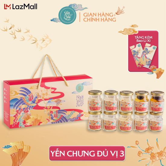 Nhập rs0822 giảm 30k cho đơn 99khộp 10 gói yến đủ vị yến thị 70ml 70ml x10 - ảnh sản phẩm 9