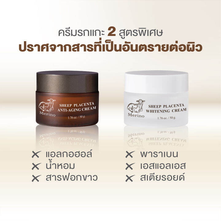 ครีมรกแกะนาโน-สูตรต่อต้านริ้วรอย-แพ็คคู่-2-กระปุก-สูตร-anti-aging-สูตร-anti-aging-ต่อต้านริ้วรอย-เติมเต็มความชุ่มชื้น-ด้วยรกแกะแท้อนภาคนาโน