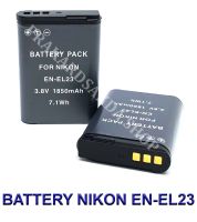 (แพ็คคู่ 2 ชิ้น) EN-EL23  ENEL23 แบตเตอรี่สำหรับกล้องนิคอน Camera Battery For Nikon Coolpix P600,P610,B700,P900,S810c BY PRAKARDSAKDA SHOP