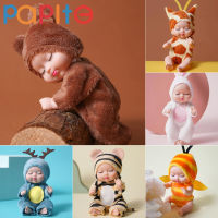 PAPITE ตุ๊กตานิทราตุ๊กตาเหมือนของจริงตุ๊กตาทารกแรกเกิดจริงเด็กผู้หญิงของขวัญ