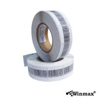 สติ๊กเกอร์บาร์โค้ดกันขโมย Soft Tag RF 8.2MHz Winmax-DT4040