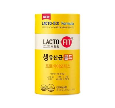 Probiotics lacto fit โพรไบโอติก จากเกาหลี ของแท้100% ช่วยการขับถ่าย มี อย.