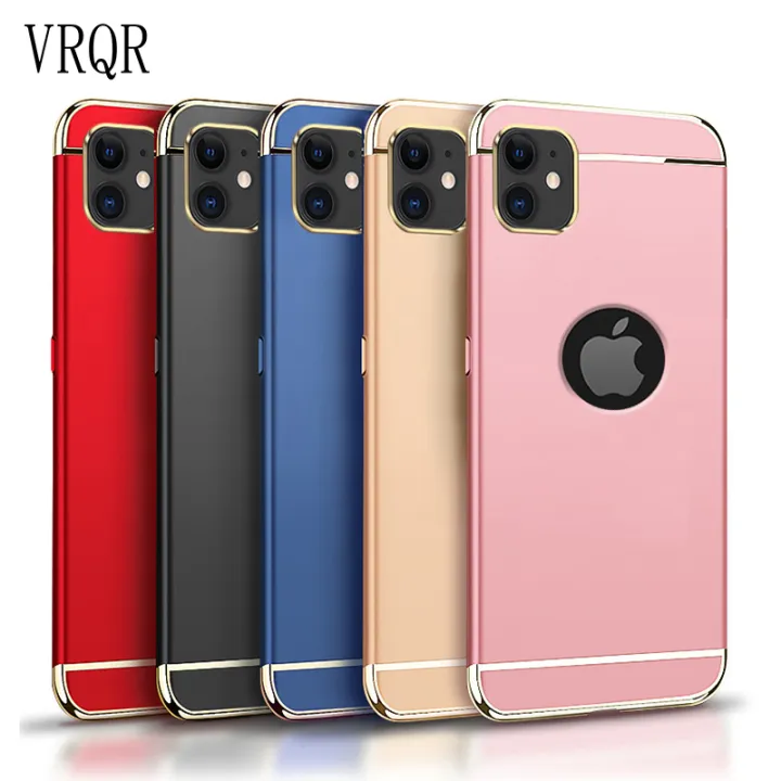 Vrqr Ready Stock Luxury Laser Gold Plating Iphone 11 Pro Xs Max Xr X Case 3 In 1 Hard Case Iphone 11pro 11promax Xsmax Iphone11 Iphonexr Original Cheap Price Casing Cover Lazada Ph