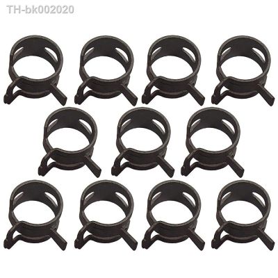 ▦✗✓ 10/20pcs Hose Clamps Fuel Hose Line Water Pipe Clamp Hoops Air Tube Fastener Spring Clips M6-22mm