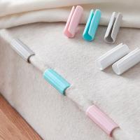 12Pcs Bed Sheet Clips Plastic Slip-Resistant Clamp Quilt Bed Cover Grippers Fastener Mattress Holder For Sheets Home Clothes Peg