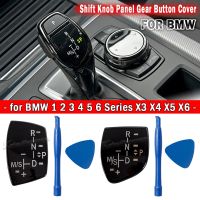 Car Shift Knob Panel Gear Button Cover Performance Sticker For BMW X1 X3 X5 X6 M3 M5 F01 F10 F30 F35 F15 F16 F18