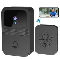 ☑♙ Door Bell Camera Remote Visual Door Bells Chimes Wireless HD Mini Doorbell Wireless Doorbell Video Motion Night Vision Chime