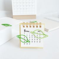 15/30 pcs/box Cute Fresh leaves Shape Paper clips Decor Green Book Note Decoration Binder Clip Stationery School