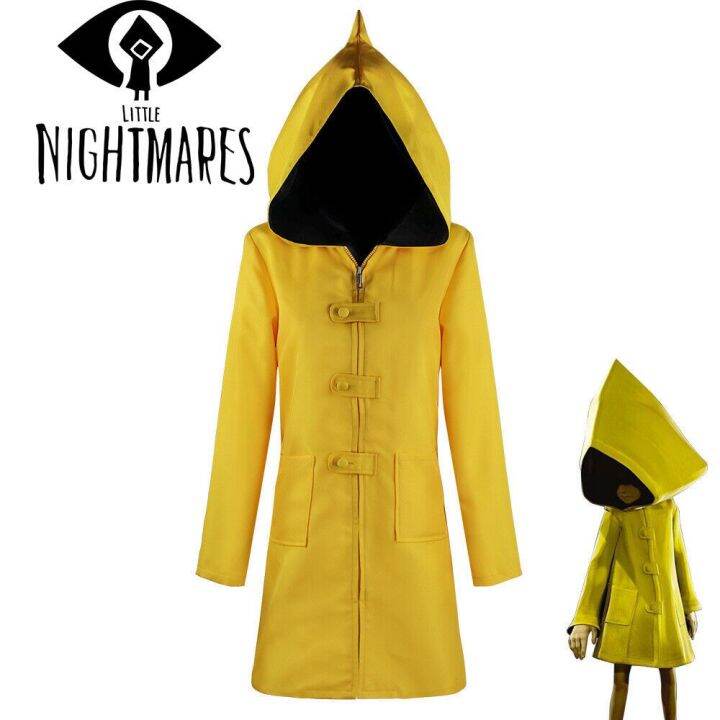 Kids Adult Little Nightmares 2 Costume Six Cosplay Costume Yellow