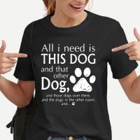 2023 newDog Print Short Sleeve T Shirts for Women Cute Crew Neck Tees Shirts Womens T-shirts Crew Neck Comfy &amp; Soft Tees Tops Dog Lover