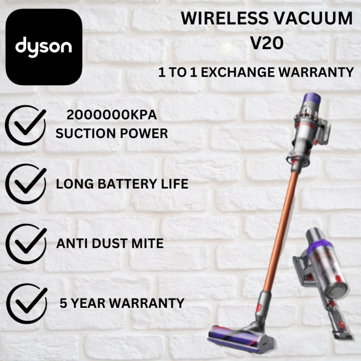 Dyson Cordless Vacuum Cleaner V20 PRO Wireless Vacuum Handheld Vacuum Style Cordless Vacuum