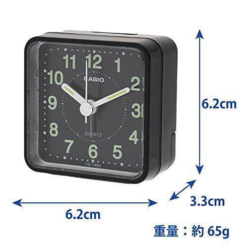cod-casi-นาฬิกาอะนาล็อกนาฬิกาปลุกเดินทางสีดำ-tq-140s-1jf-pdo