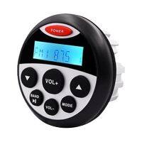 1 Piece Marine Stereo Bluetooth Radio Motorcycle Boat Audio MP3 Player Waterproof for SPA UTV ATV