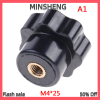 MIH ✨ COD ✨ พลาสติก M4/M5/M6/M8ด้ายหญิงเจ็ด Star shaped HEAD CLAMP NUTS KNOB