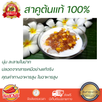 สาคูต้น เกรดพรีเมียม แป้งสาคูต้นพัทลุง จากต้นสาคูแท้ 100%  ออร์แกนิค จากธรรมชาติ มีประโยชน์ต่อร่างกาย ไฟเบอร์สูง ขนมหวาน