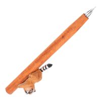 Stationery Pen Lovely Woodsy Decor Portable Toy Pens Climbing Raccoon Design Ballpoint Ball-Point Pens