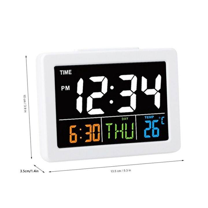 color-screen-lcd-electronic-desk-alarm-clock-with-temperature-date-display