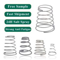 Wire Diameter  0.5 0.6 mm Stainless Steel Metal OEM Compression Spring Coil Conical  Tower Conical Spring Coil Springs