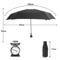 【cw】Mini Portable Pocket Umbrella Rain or Men Super Light Parasol Sun Protection Umbrella Female Machine Travel Umbrellas 【hot】