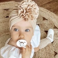 ♧❡✼ Lovely Flower Baby Hat Soft Girl Headband Turban Spring Toddler Newborn Cap Bonnet Headwraps Kids Beanies Hotsales Freeshipping