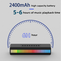 ร้อนไร้สายบลูทูธลำโพง RGB บรรยากาศแสงบลูทูธ LED ซับวูฟเฟอร์ลำโพงขนาดเล็กโฮมเธียเตอร์ระบบเสียงซับวูฟเฟอร์เสียง