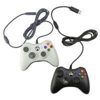 Longjia Tools USB WIRED vibration Gamepad Joystick สำหรับตัวควบคุม PC สำหรับ Windows 7 / 8/10ไม่มี