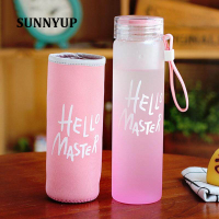 SUNNY 1 PC คุณภาพสูง Gradient สีถ้วยแก้วน้ำ